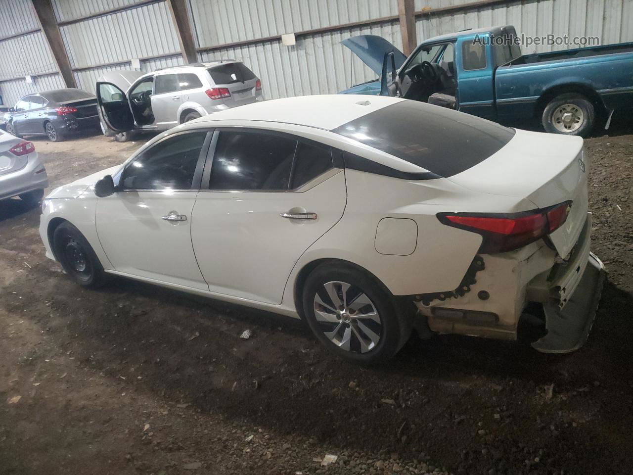 2020 Nissan Altima S White vin: 1N4BL4BV3LC180597