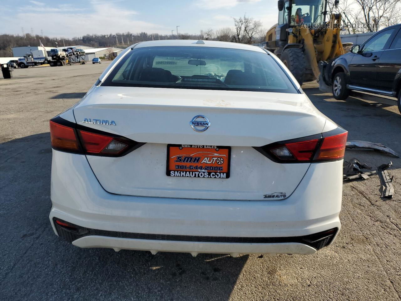 2020 Nissan Altima S White vin: 1N4BL4BV3LC197027