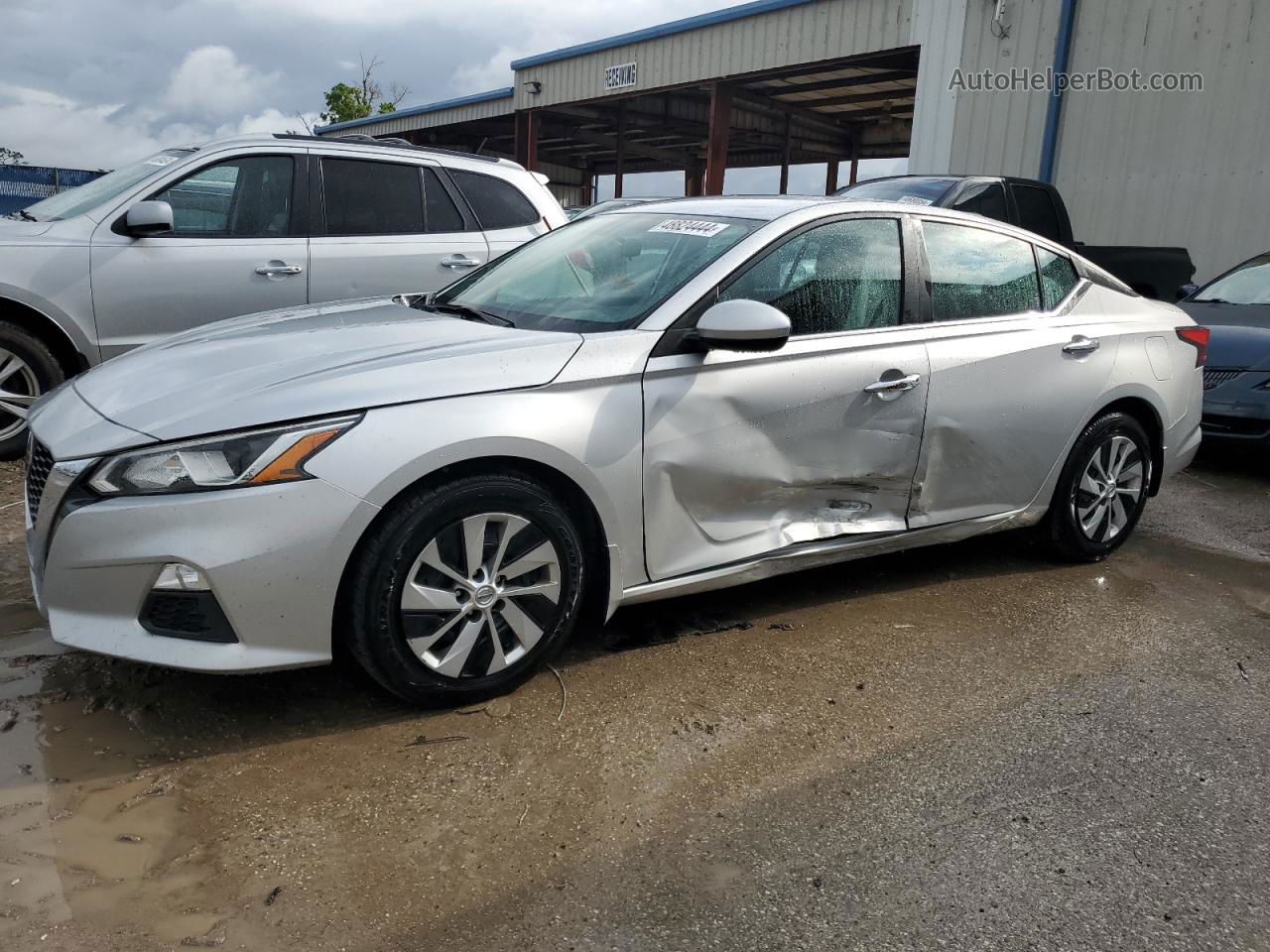 2020 Nissan Altima S Silver vin: 1N4BL4BV3LC244802