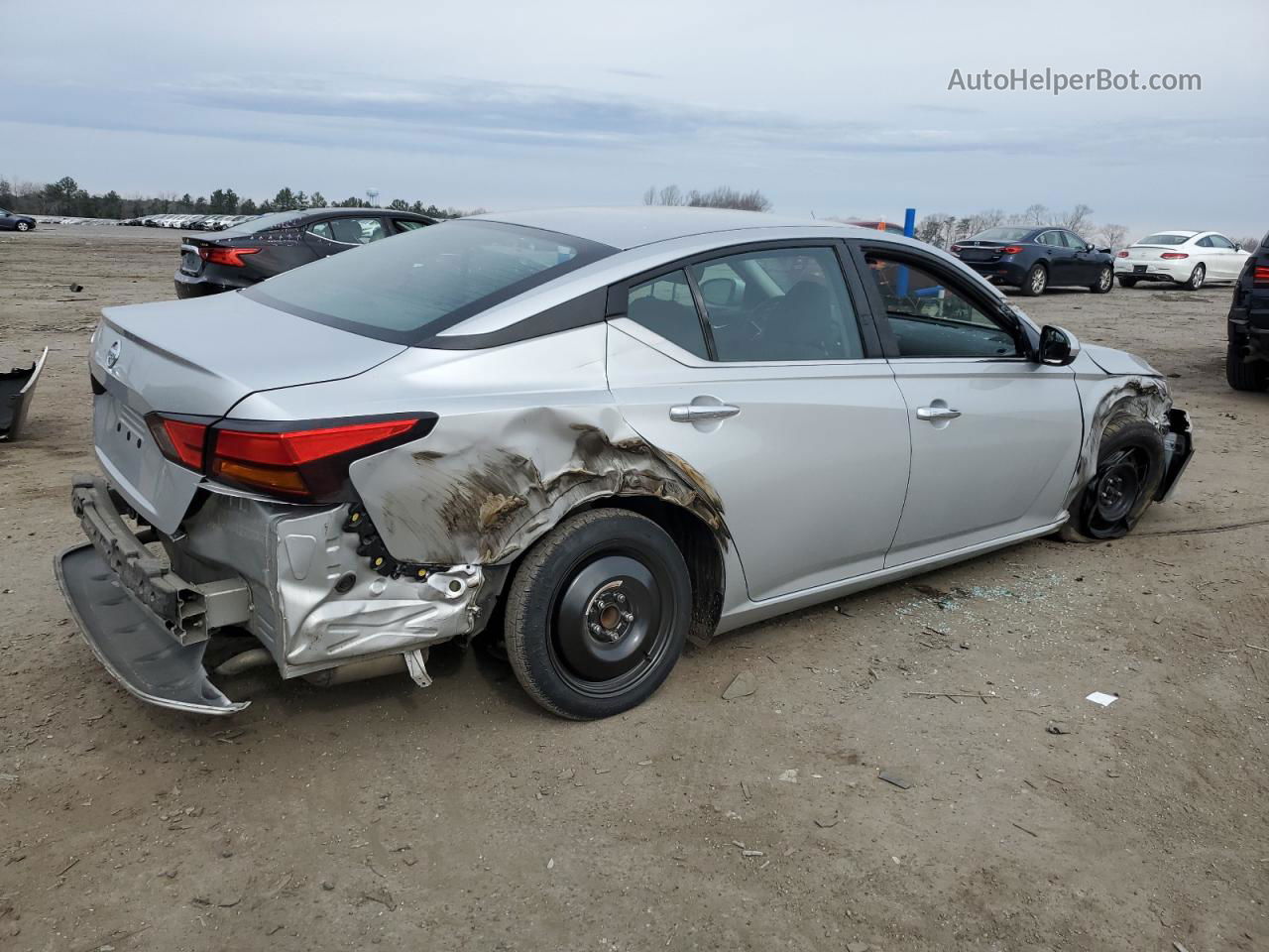 2021 Nissan Altima S Silver vin: 1N4BL4BV3MN382622