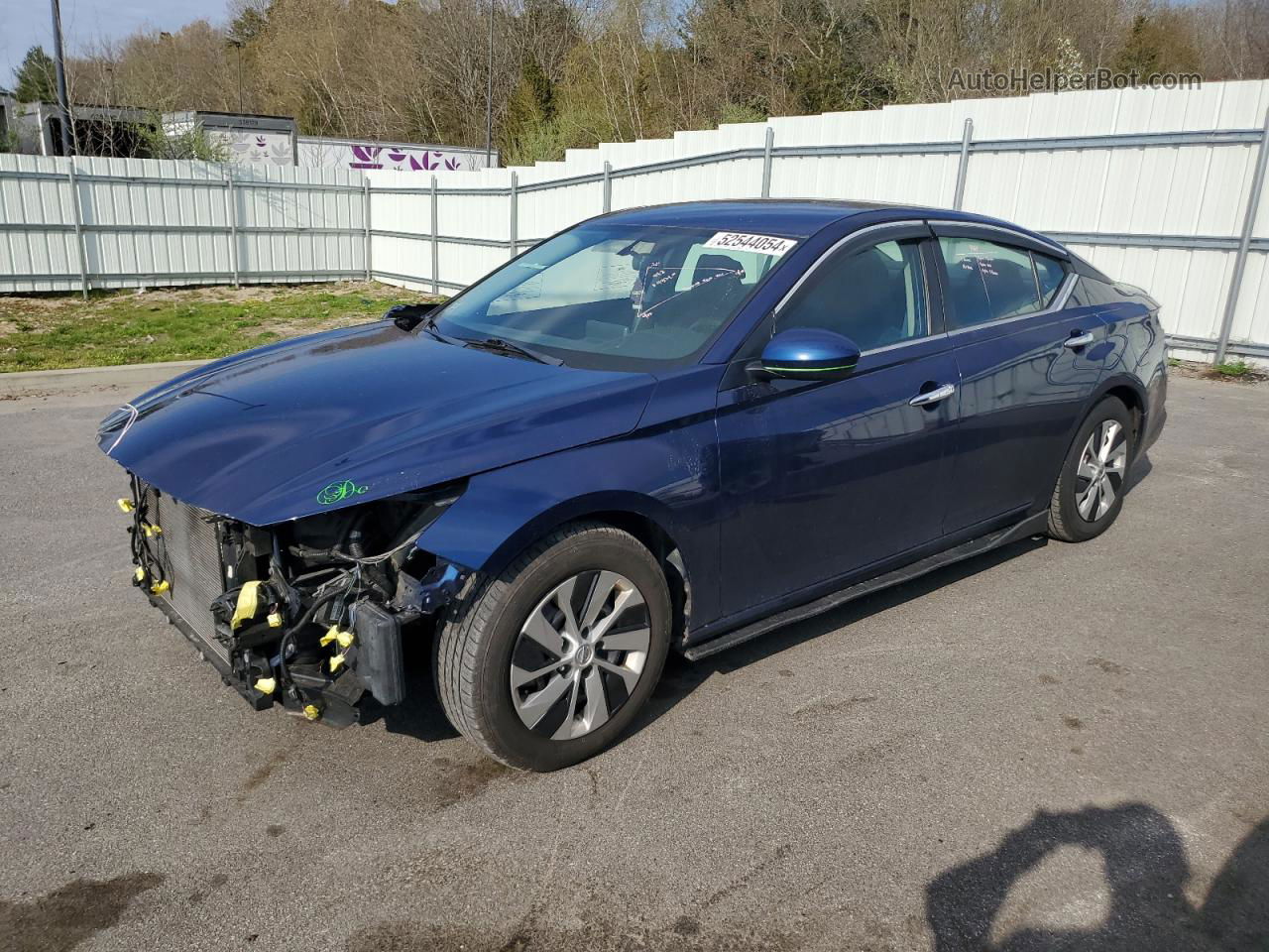 2019 Nissan Altima S Синий vin: 1N4BL4BV4KC107799