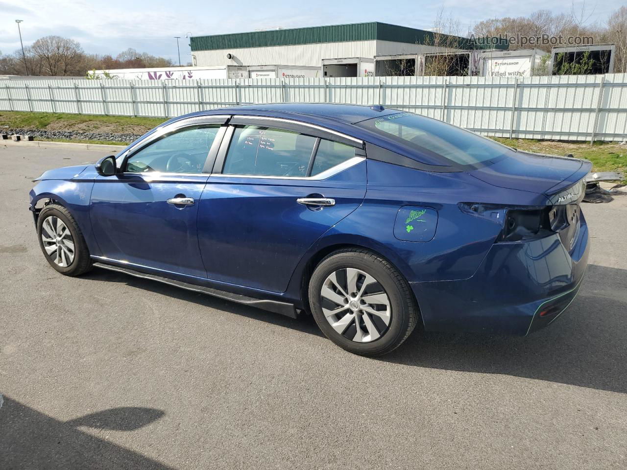 2019 Nissan Altima S Синий vin: 1N4BL4BV4KC107799