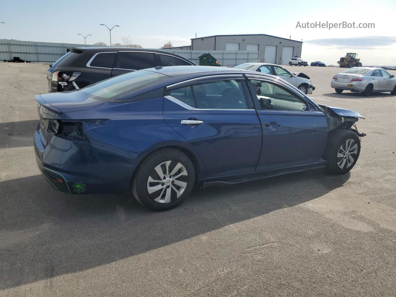 2019 Nissan Altima S Синий vin: 1N4BL4BV4KC107799