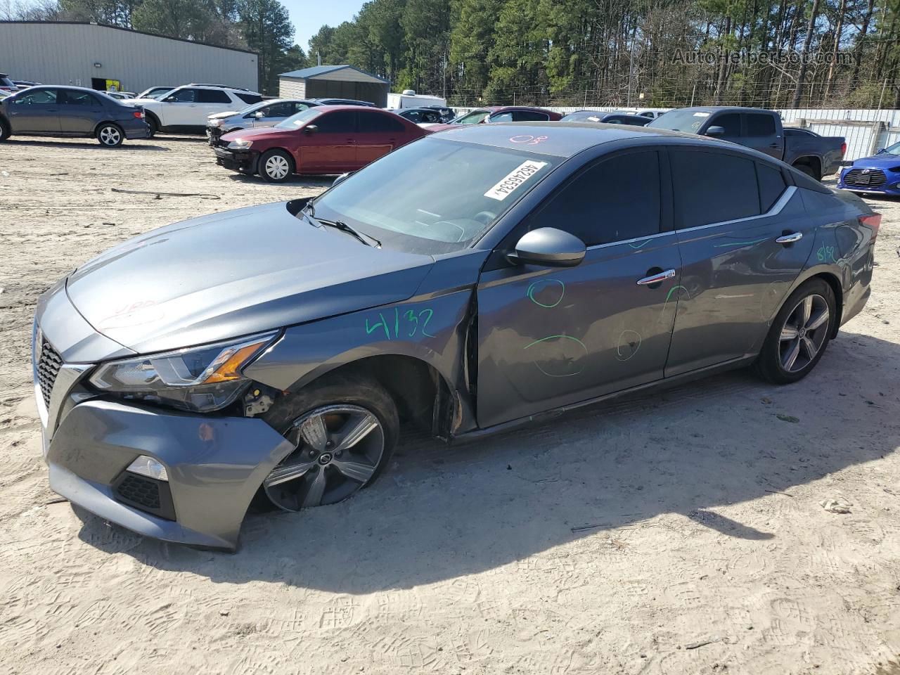 2019 Nissan Altima S Gray vin: 1N4BL4BV4KC140222