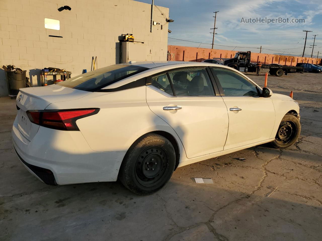 2019 Nissan Altima S White vin: 1N4BL4BV4KC209961