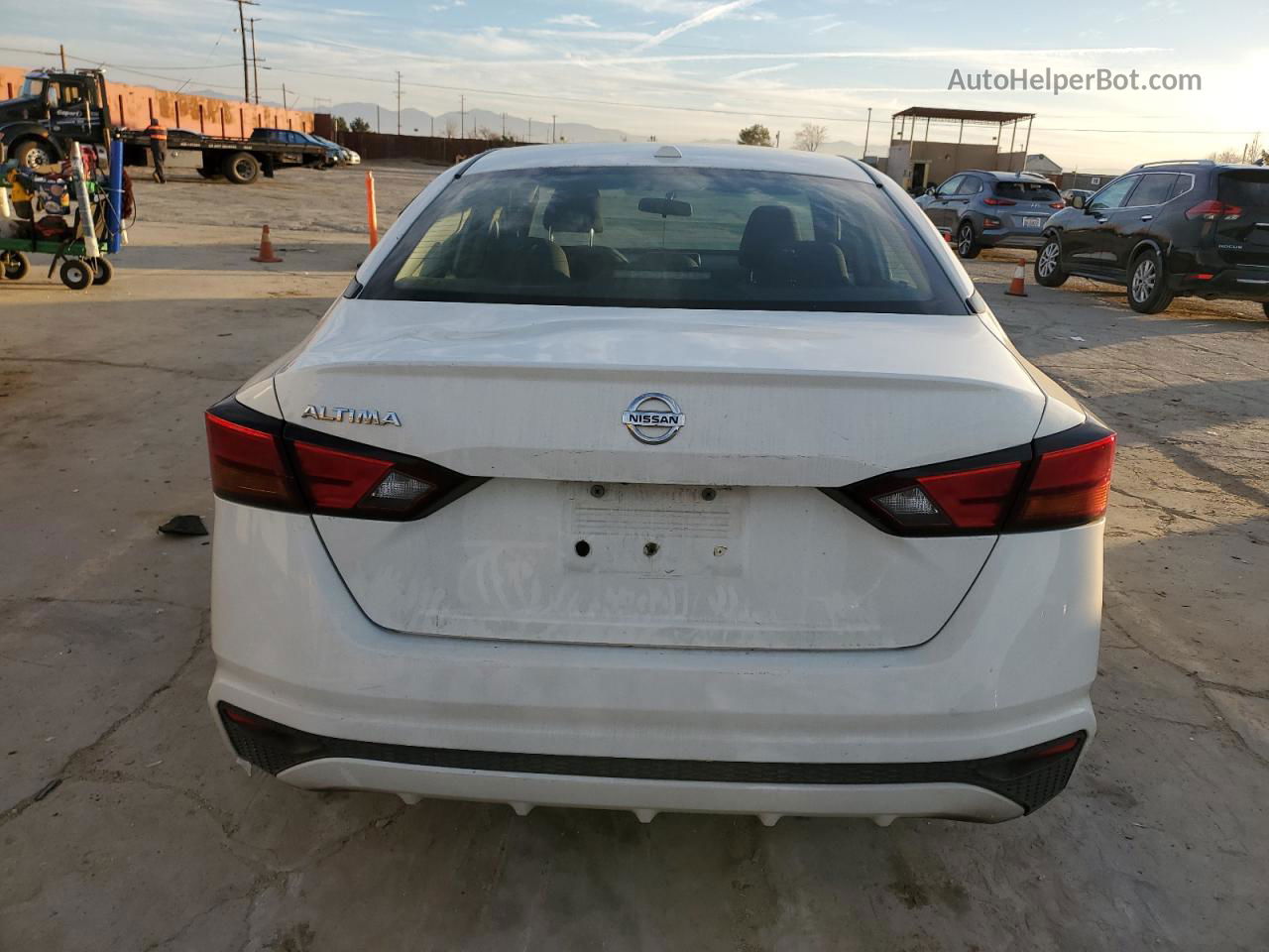 2019 Nissan Altima S White vin: 1N4BL4BV4KC209961