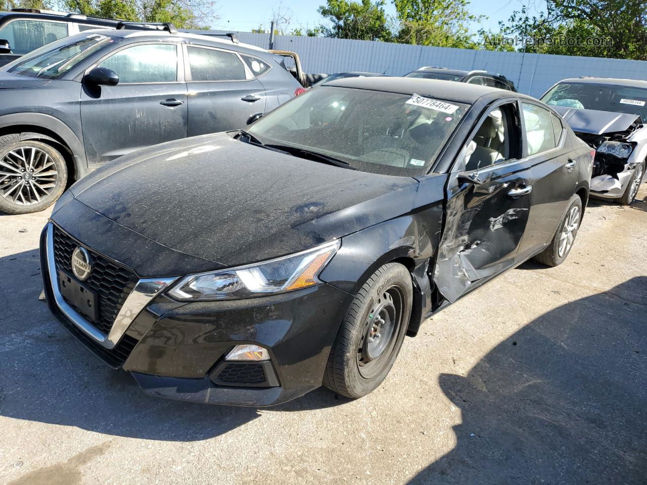 2019 Nissan Altima S Черный vin: 1N4BL4BV4KC252664