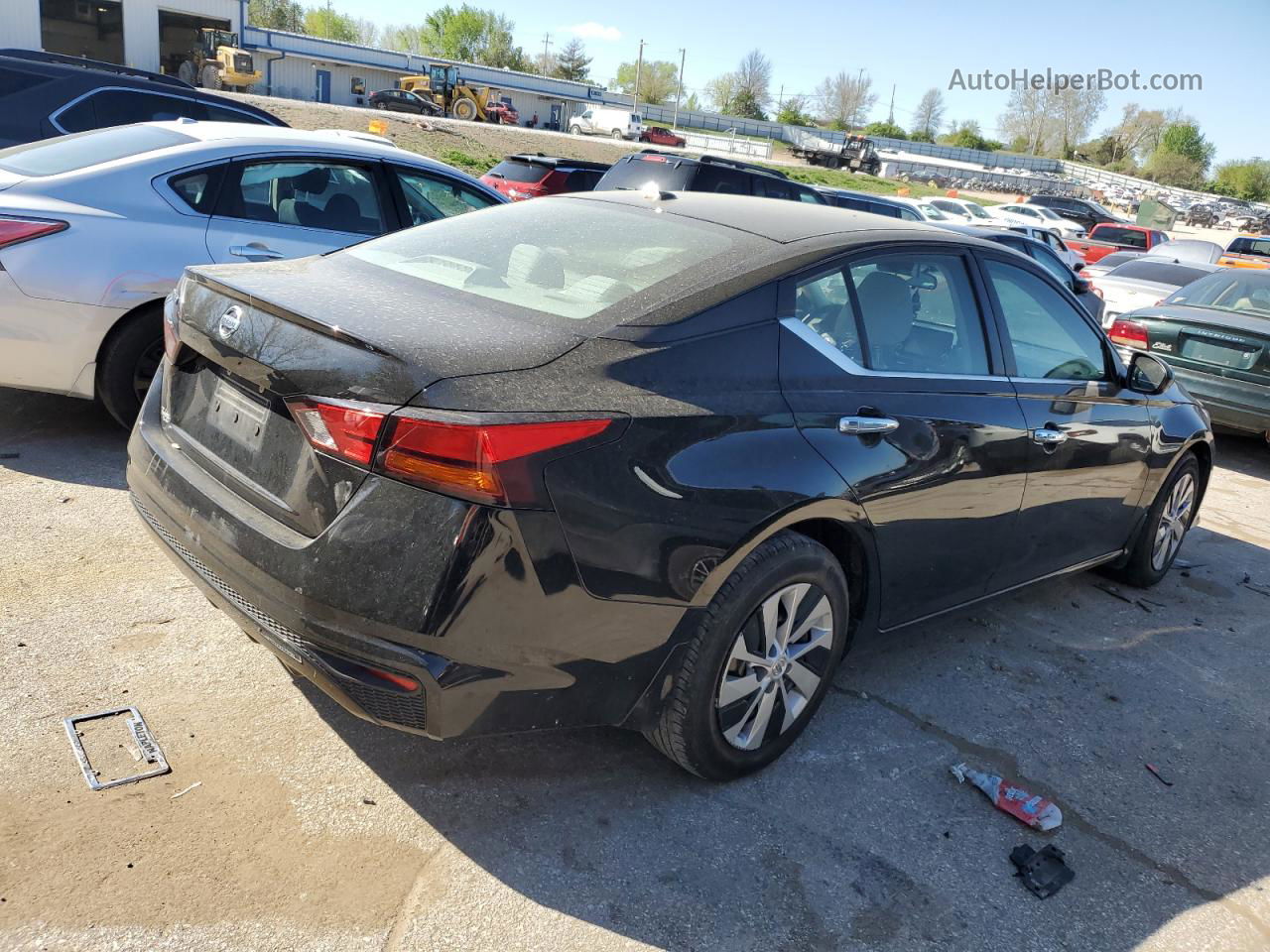 2019 Nissan Altima S Черный vin: 1N4BL4BV4KC252664