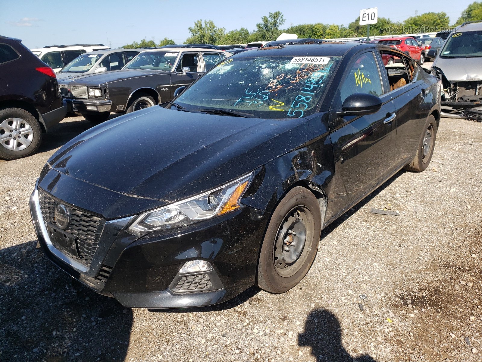 2020 Nissan Altima S Black vin: 1N4BL4BV4LC186537