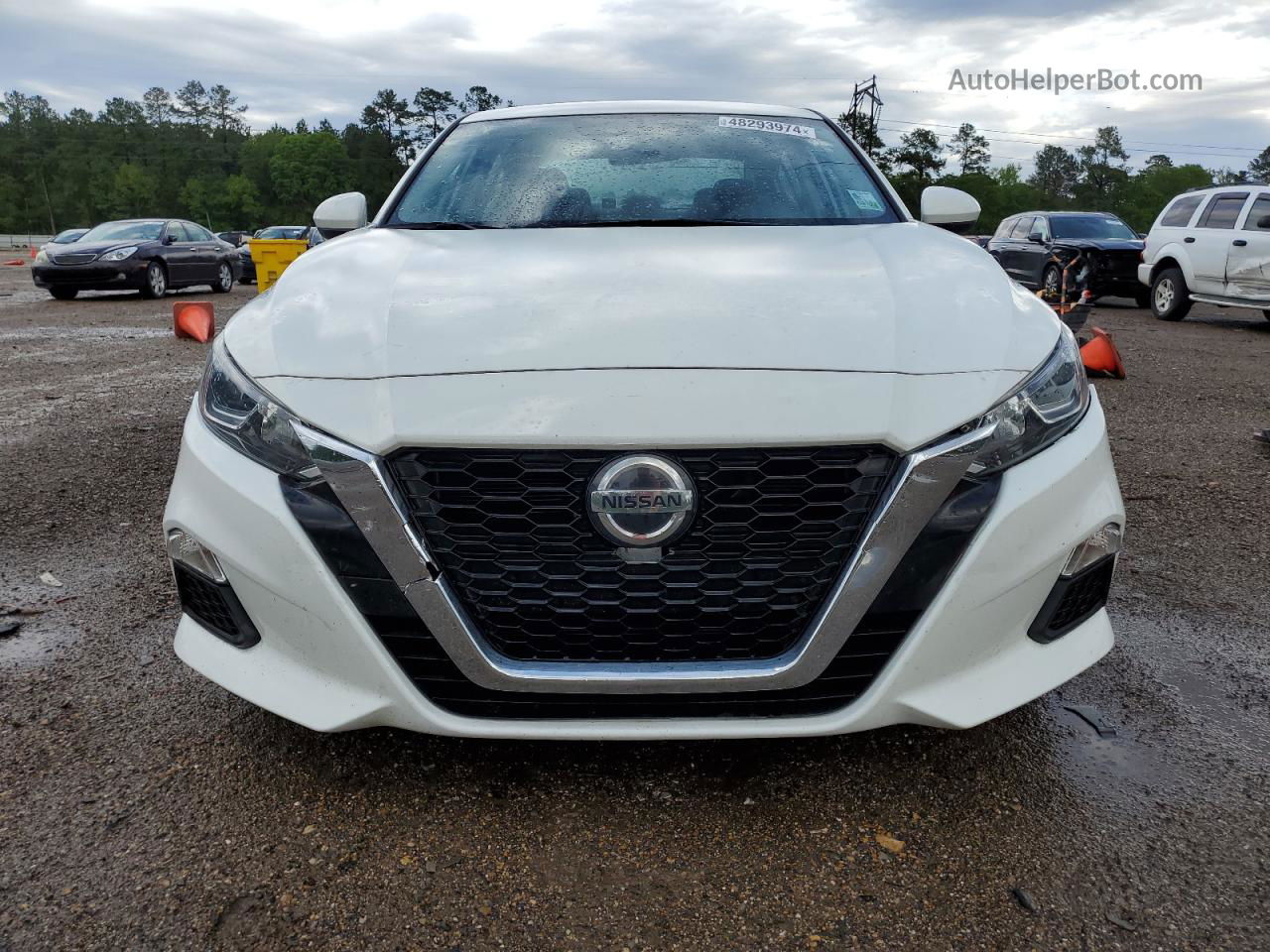 2020 Nissan Altima S White vin: 1N4BL4BV4LN315672