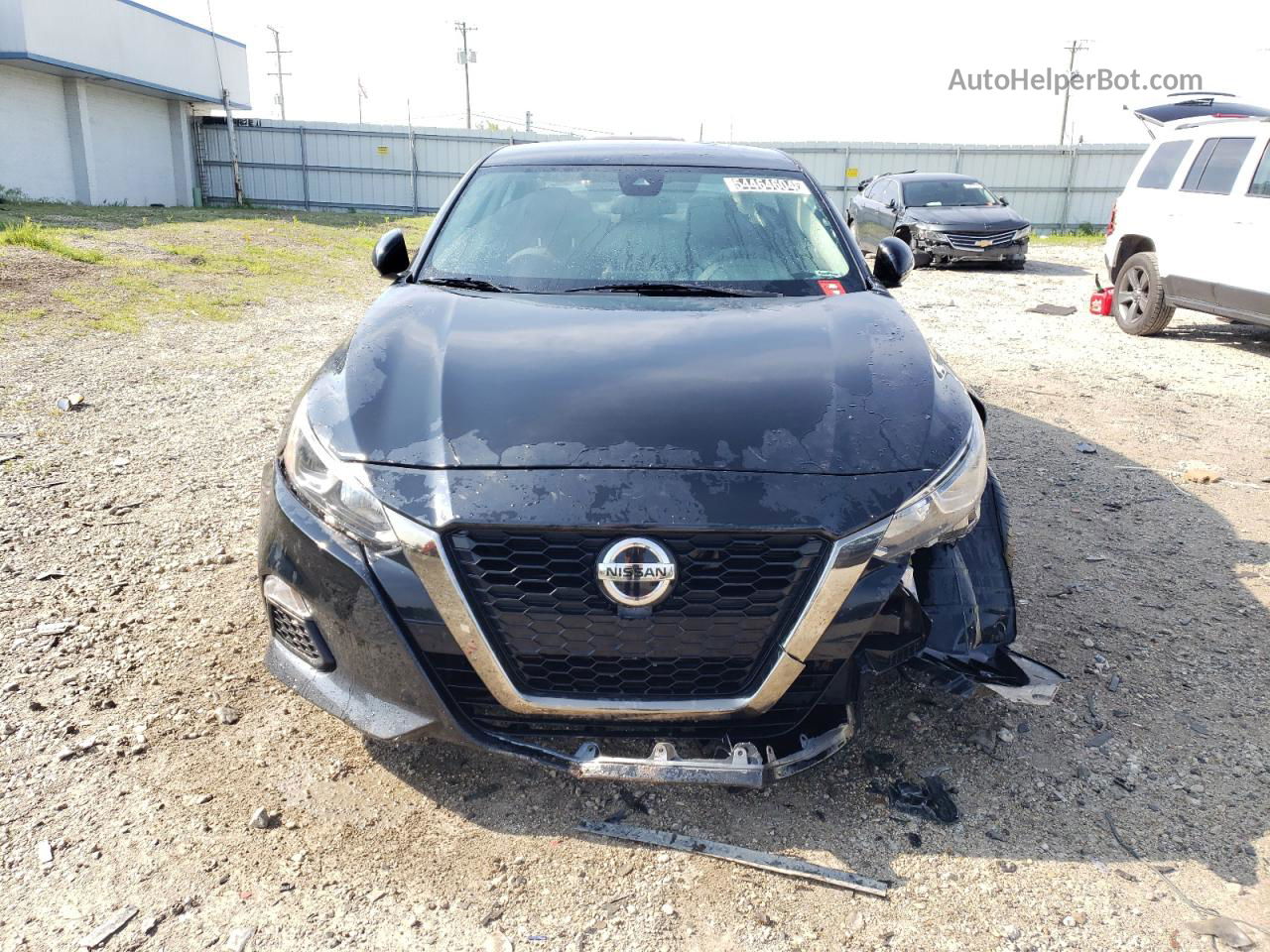 2021 Nissan Altima S Черный vin: 1N4BL4BV4MN350584