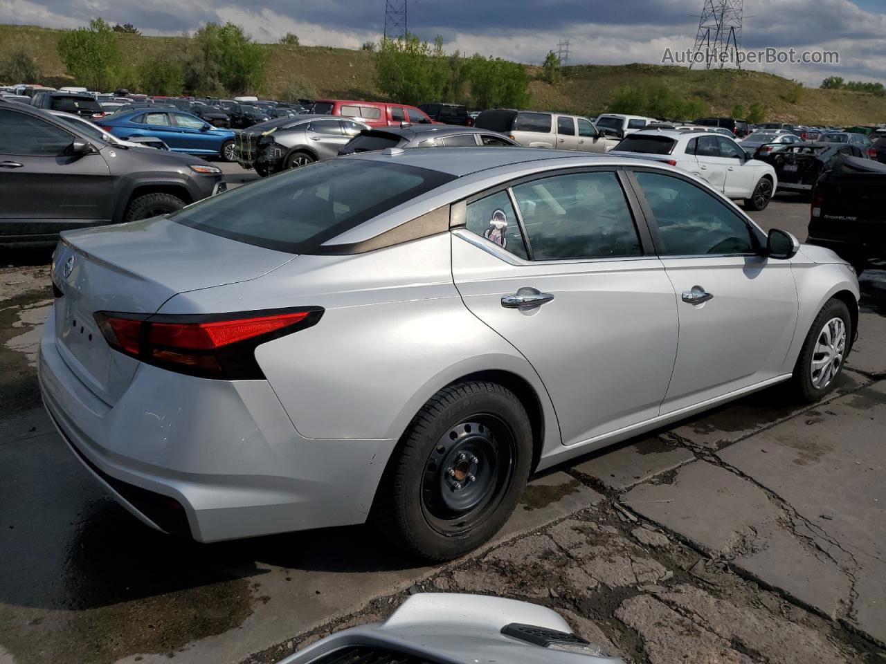 2019 Nissan Altima S Silver vin: 1N4BL4BV5KC156221