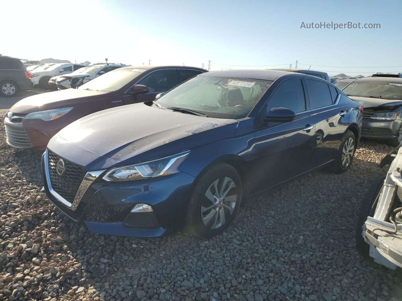 2019 Nissan Altima S Blue vin: 1N4BL4BV5KC188411