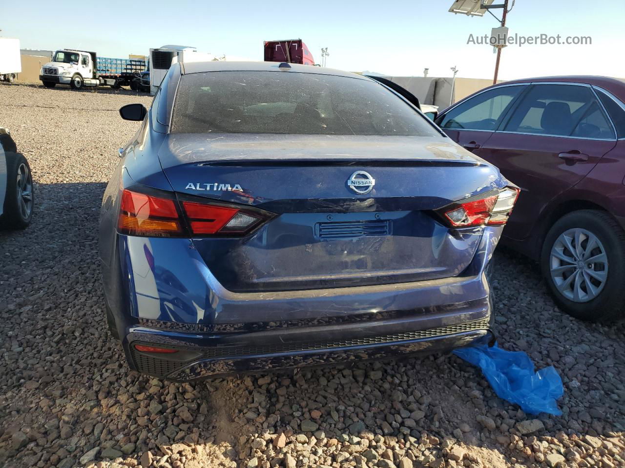 2019 Nissan Altima S Blue vin: 1N4BL4BV5KC188411