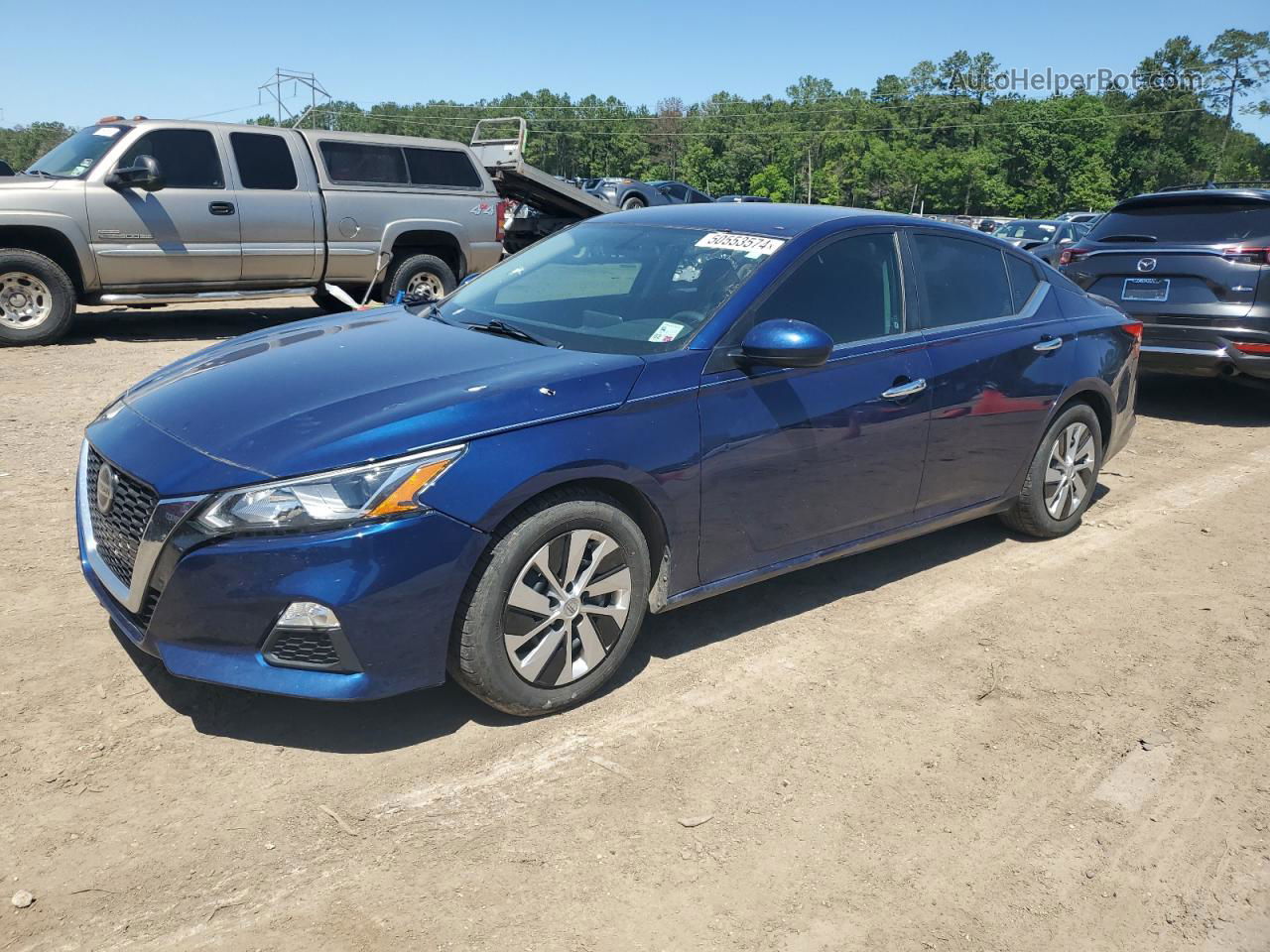 2019 Nissan Altima S Blue vin: 1N4BL4BV5KC222122