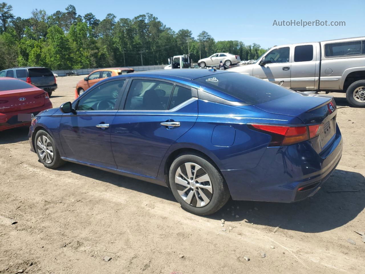 2019 Nissan Altima S Blue vin: 1N4BL4BV5KC222122