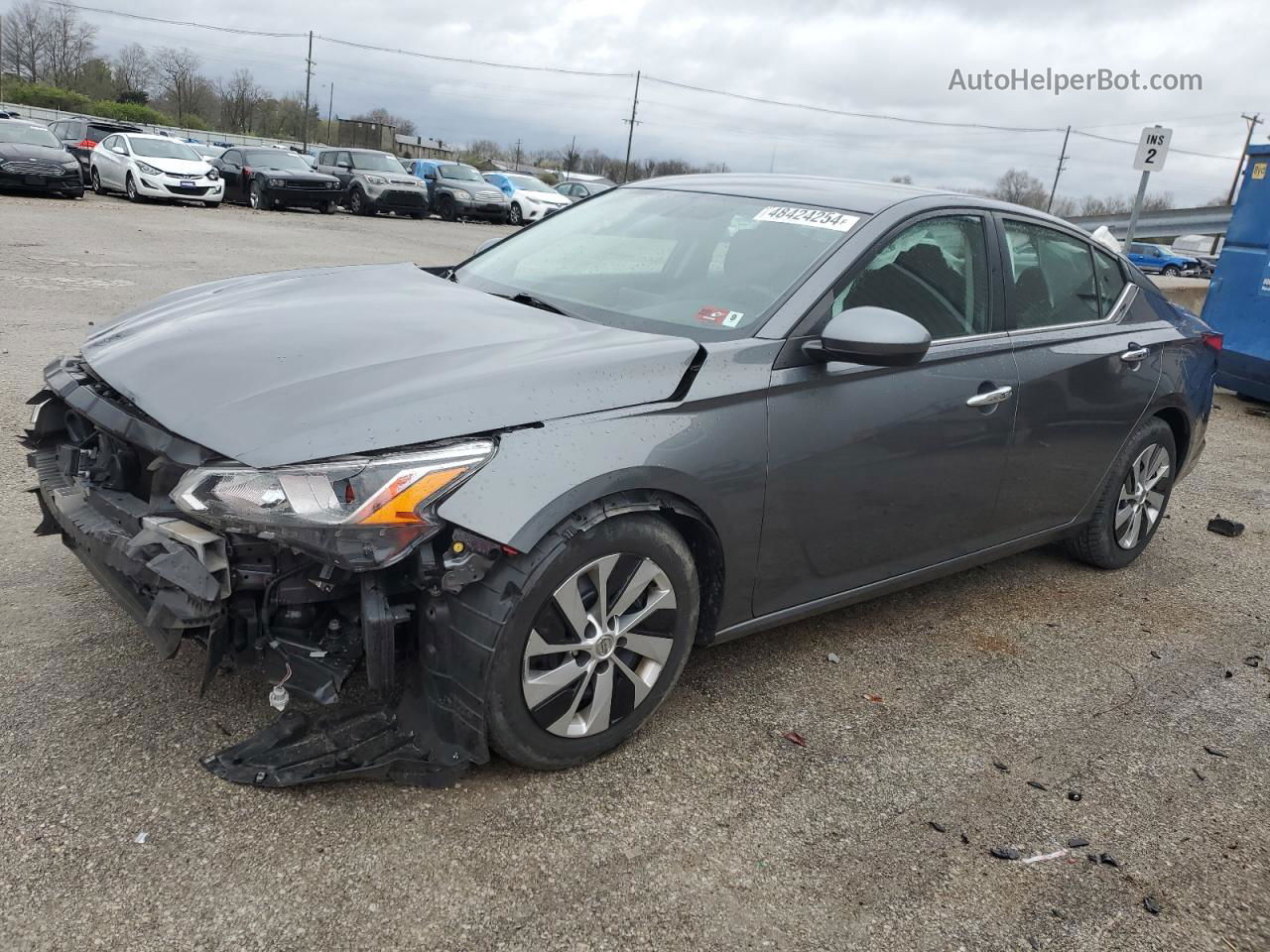 2019 Nissan Altima S Gray vin: 1N4BL4BV5KC224355