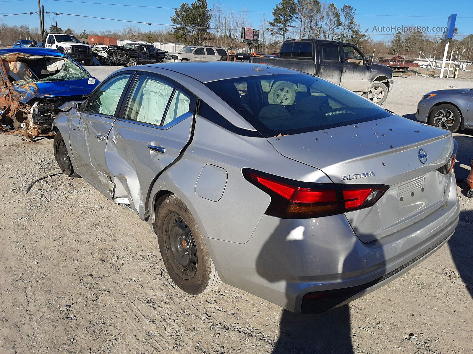 2020 Nissan Altima S Silver vin: 1N4BL4BV5LC206830