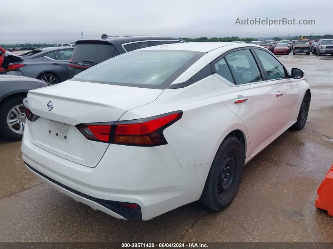 2020 Nissan Altima S Fwd White vin: 1N4BL4BV5LC225538