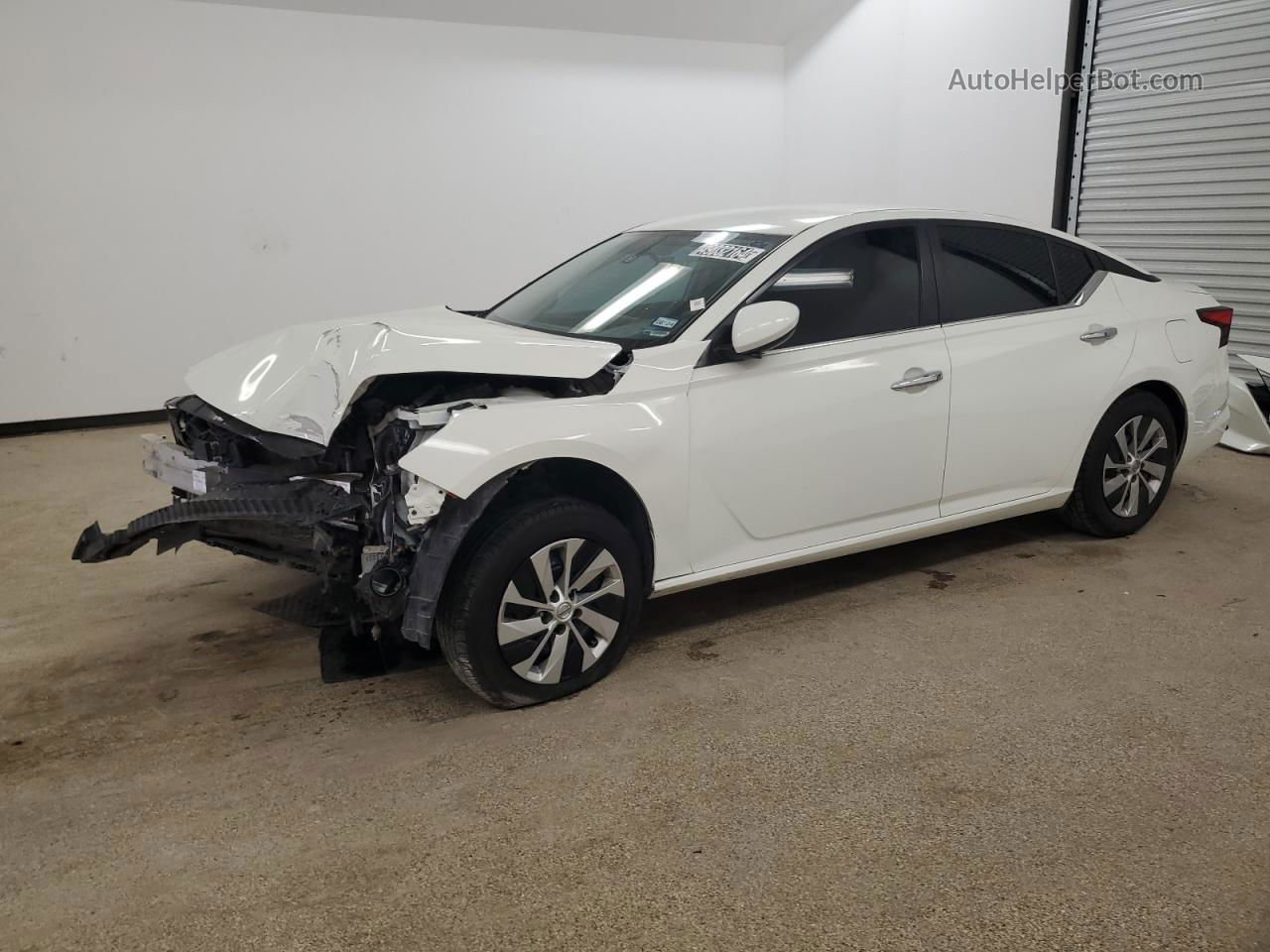 2020 Nissan Altima S White vin: 1N4BL4BV5LC240542