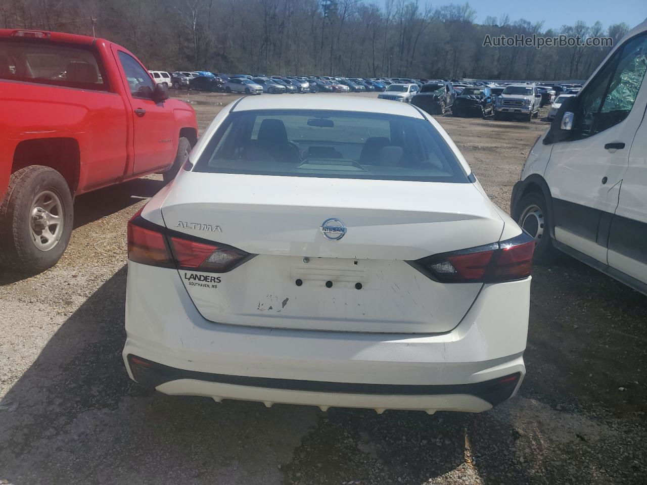 2021 Nissan Altima S White vin: 1N4BL4BV5MN395288