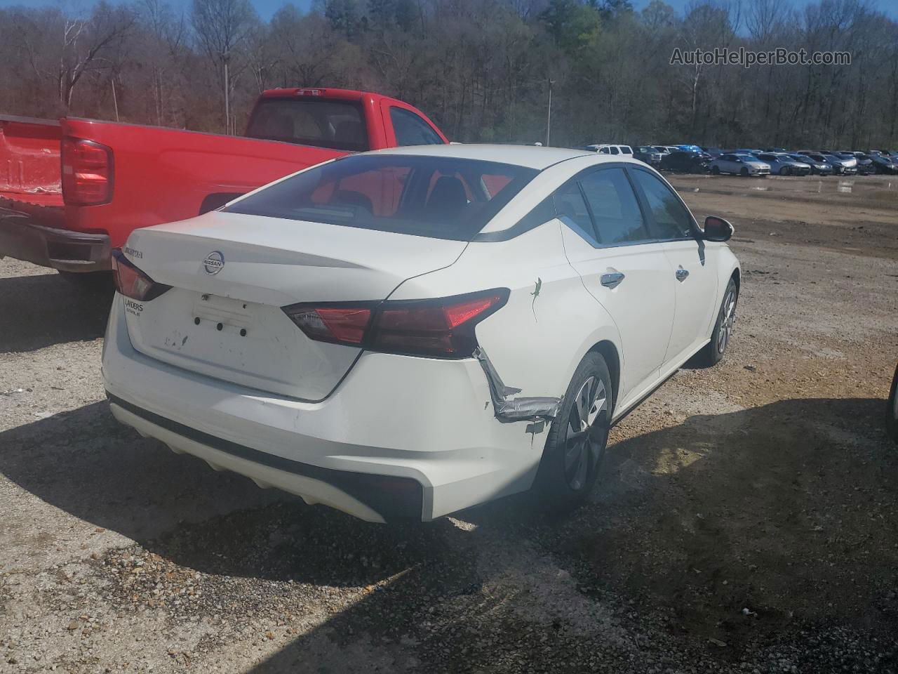 2021 Nissan Altima S White vin: 1N4BL4BV5MN395288