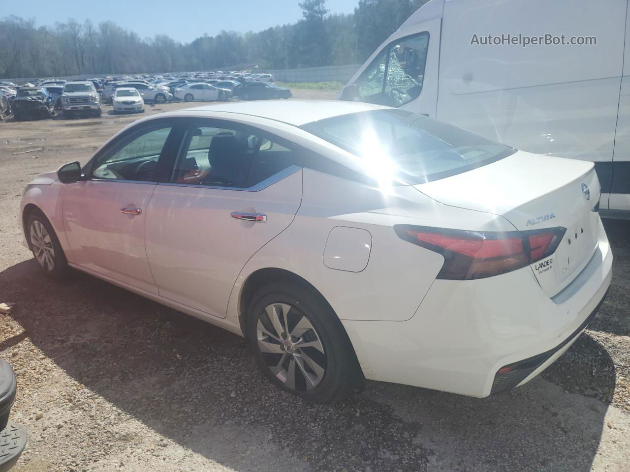 2021 Nissan Altima S White vin: 1N4BL4BV5MN395288