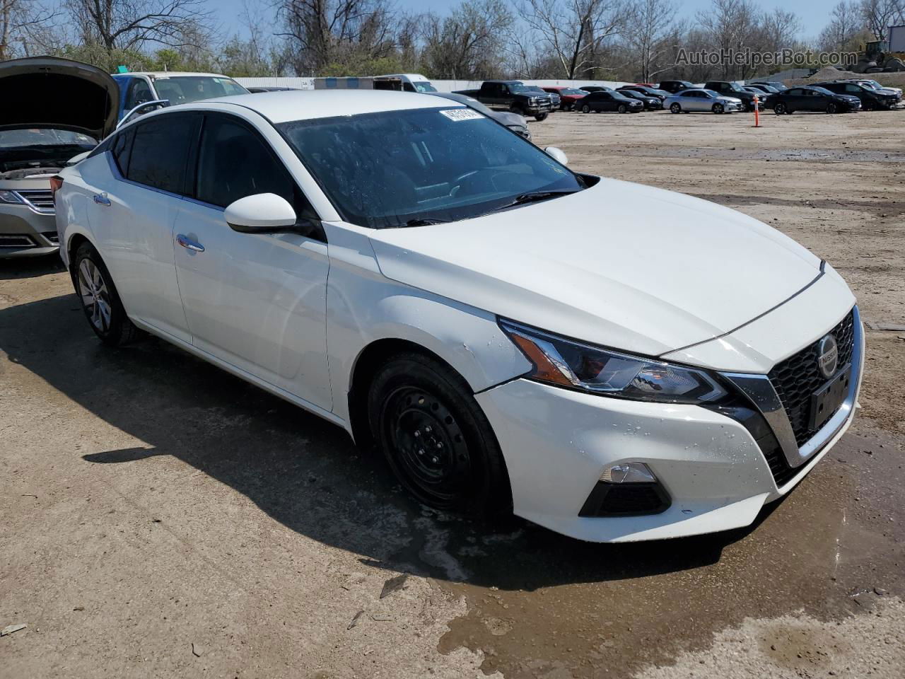 2019 Nissan Altima S White vin: 1N4BL4BV6KC203207