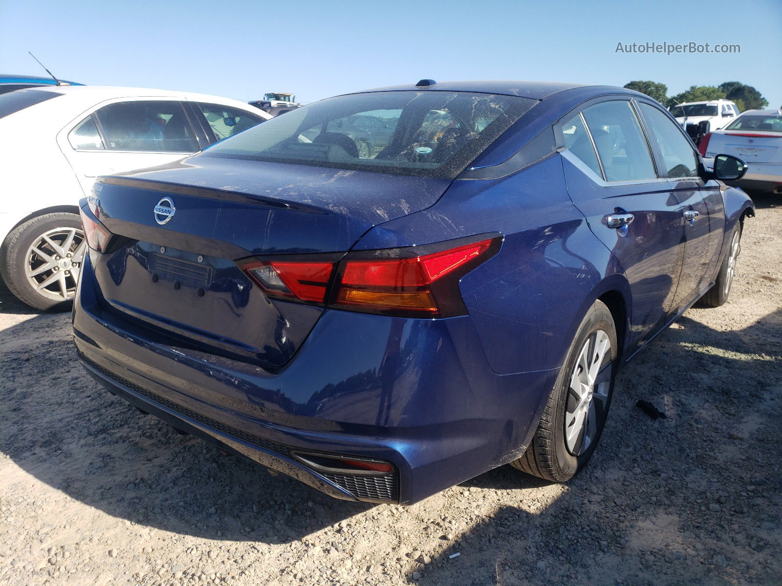 2019 Nissan Altima S Blue vin: 1N4BL4BV6KC236689