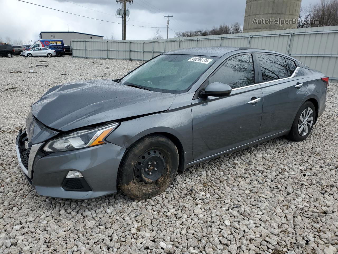 2019 Nissan Altima S Серый vin: 1N4BL4BV6KN328471