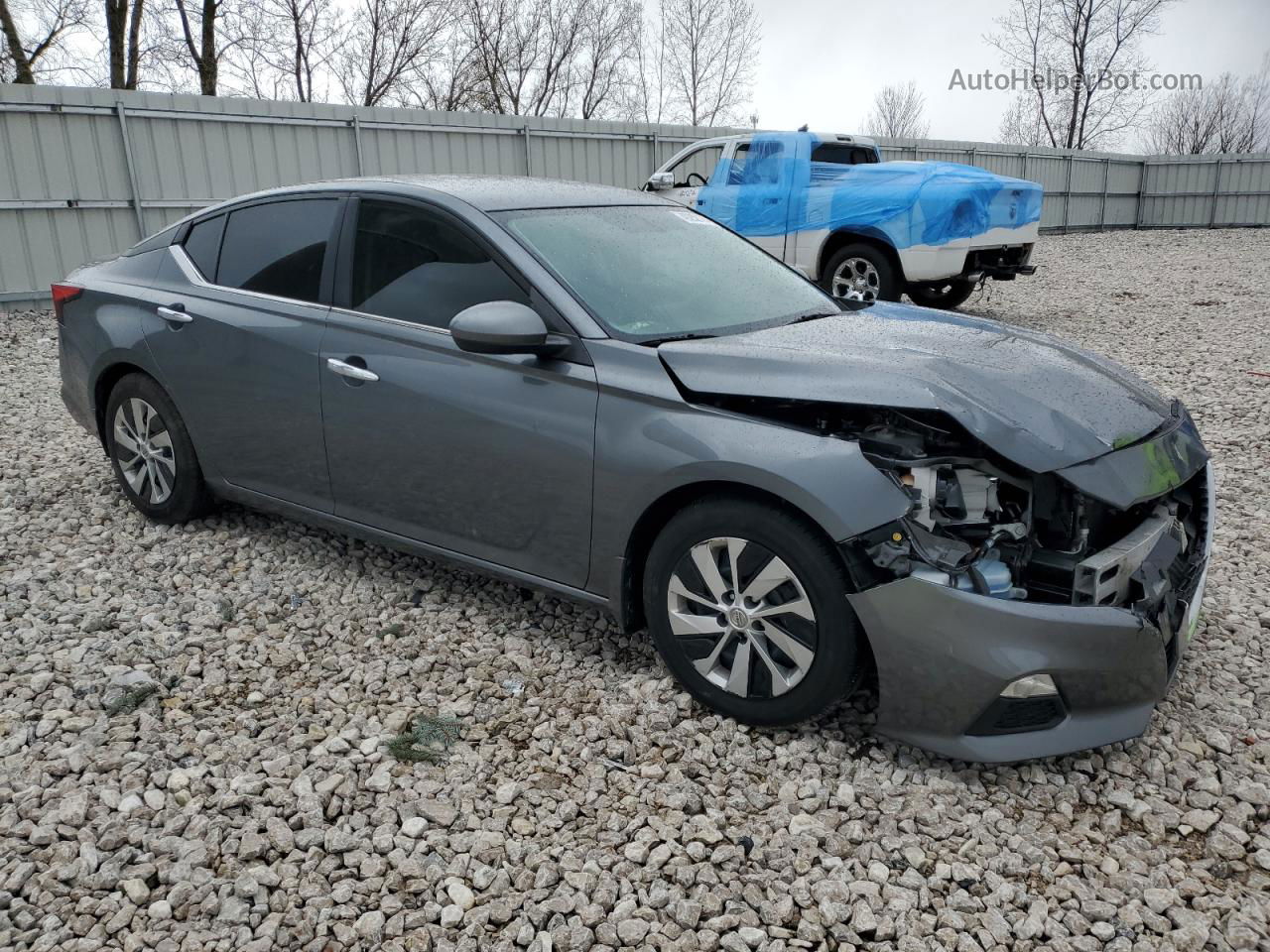 2019 Nissan Altima S Серый vin: 1N4BL4BV6KN328471