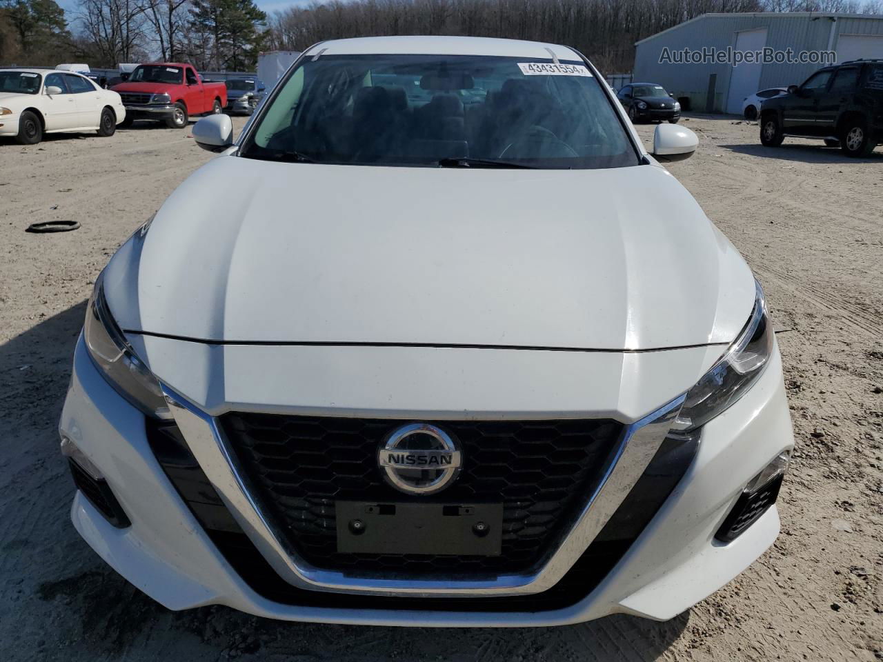 2020 Nissan Altima S White vin: 1N4BL4BV6LC130258