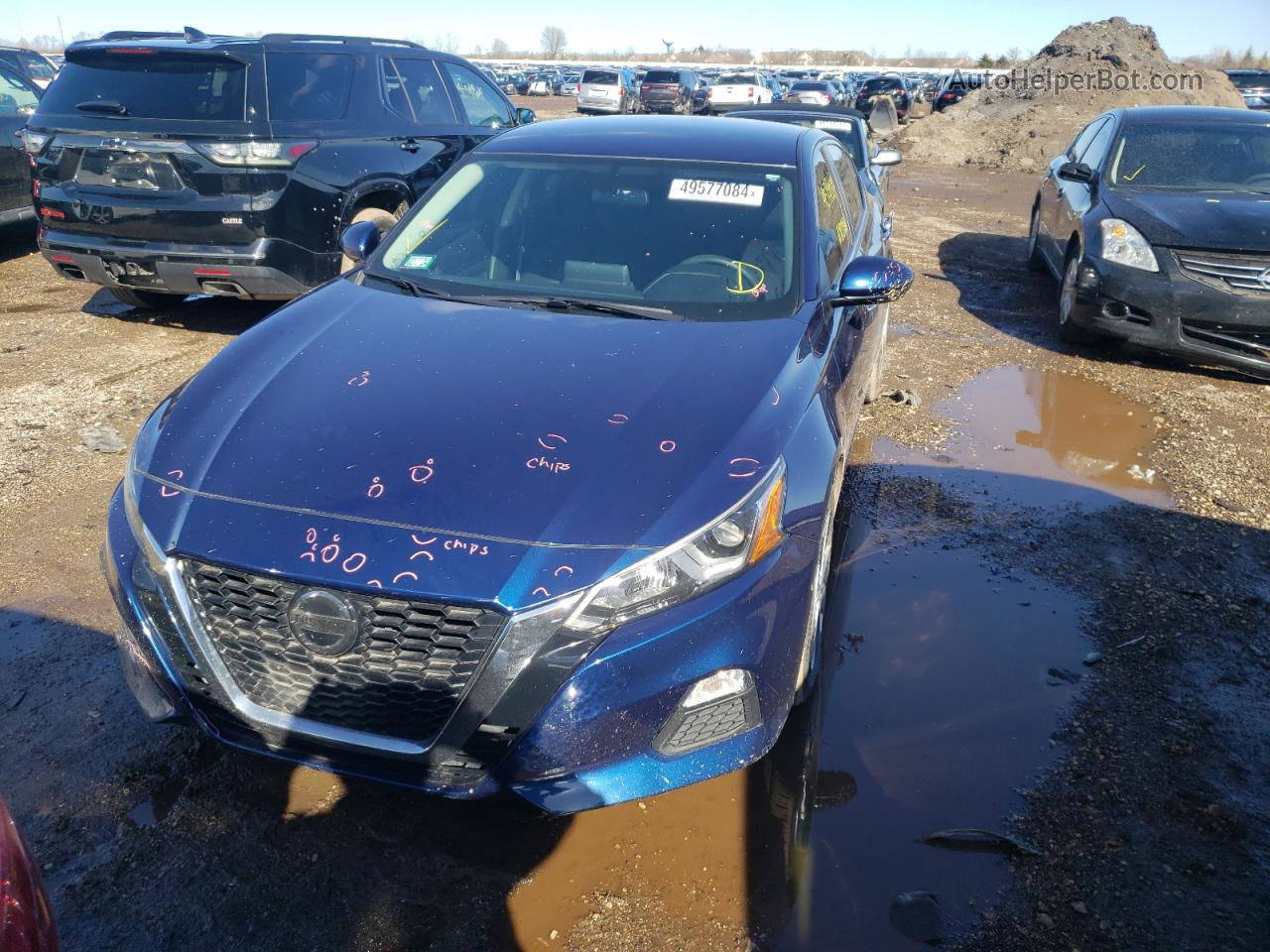 2020 Nissan Altima S Blue vin: 1N4BL4BV6LC197829