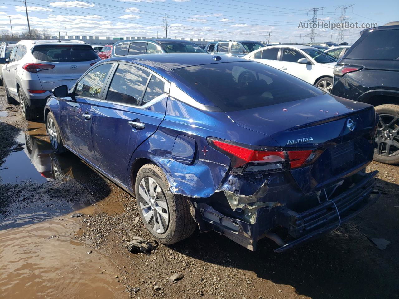 2020 Nissan Altima S Blue vin: 1N4BL4BV6LC197829