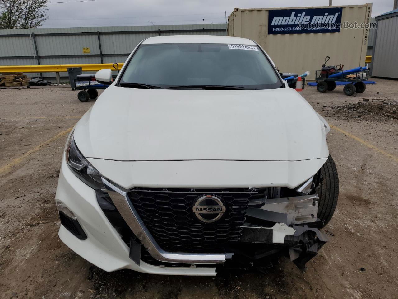 2020 Nissan Altima S White vin: 1N4BL4BV6LC259245