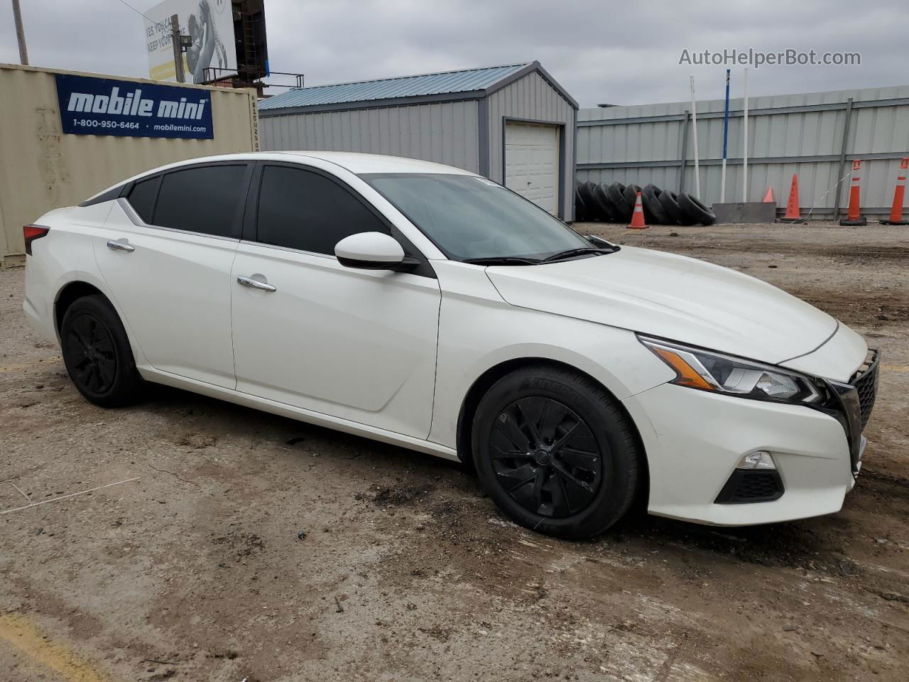 2020 Nissan Altima S White vin: 1N4BL4BV6LC259245