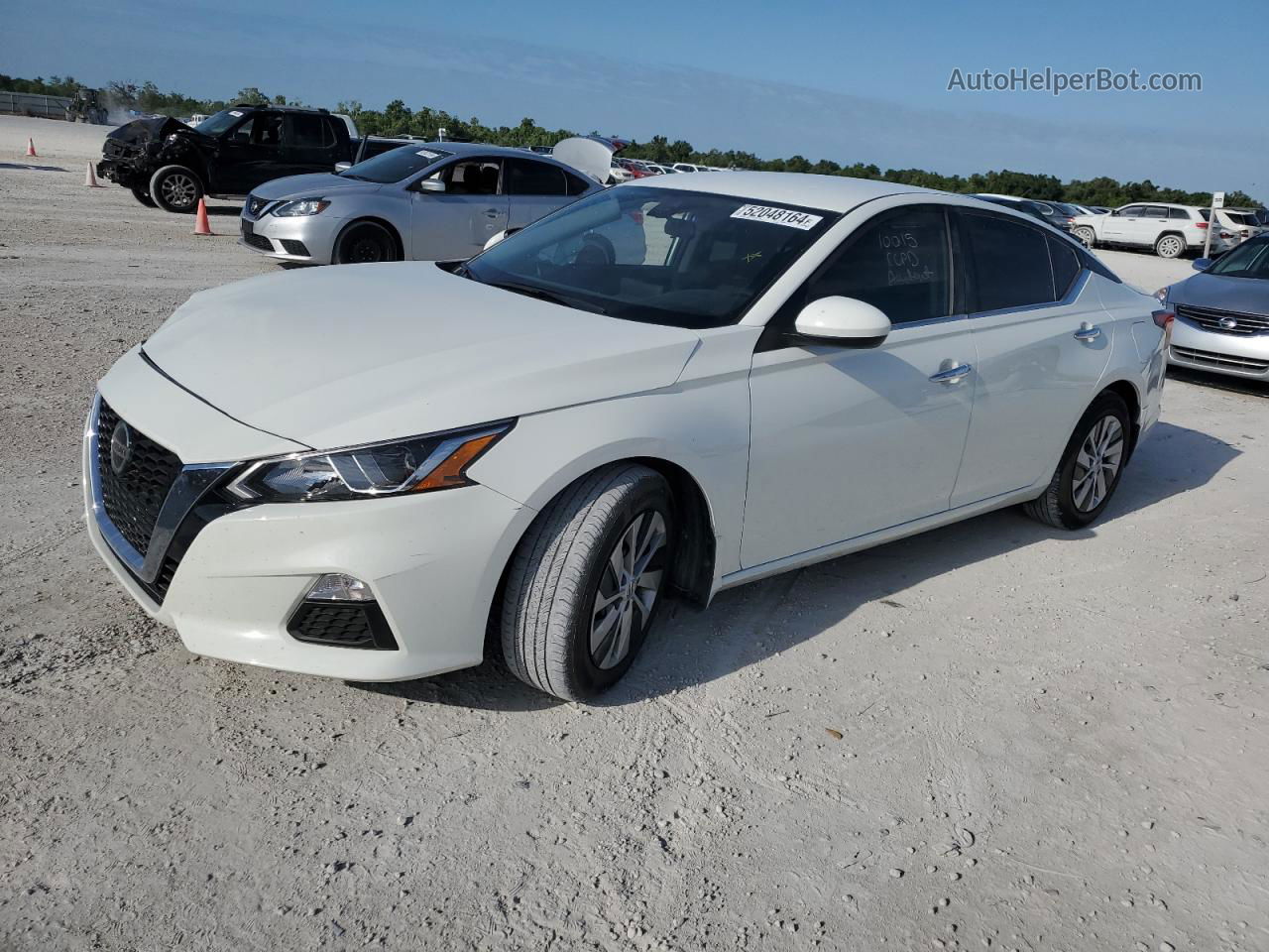 2020 Nissan Altima S White vin: 1N4BL4BV6LC278183