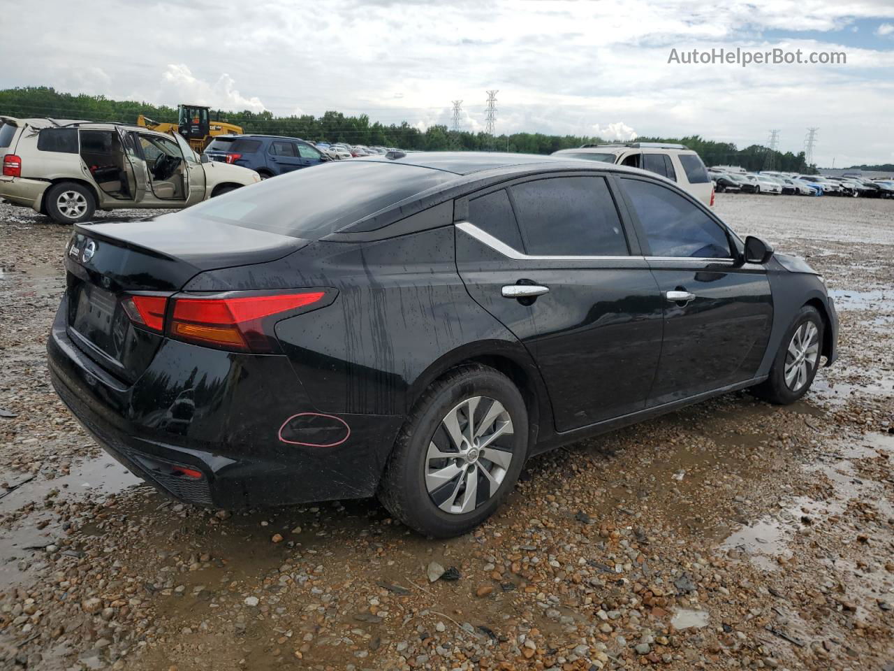 2020 Nissan Altima S Черный vin: 1N4BL4BV6LC286395