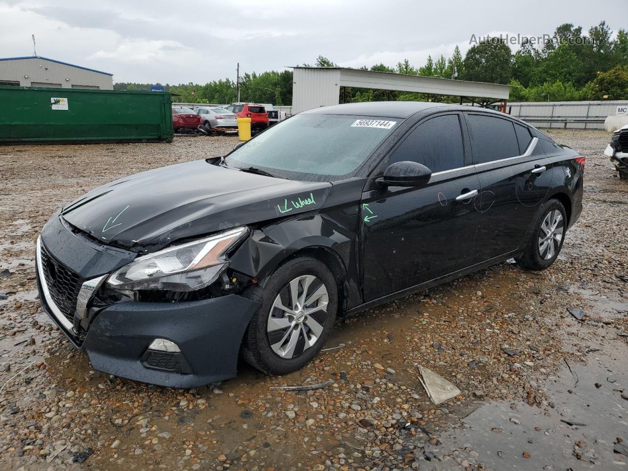 2020 Nissan Altima S Черный vin: 1N4BL4BV6LC286395