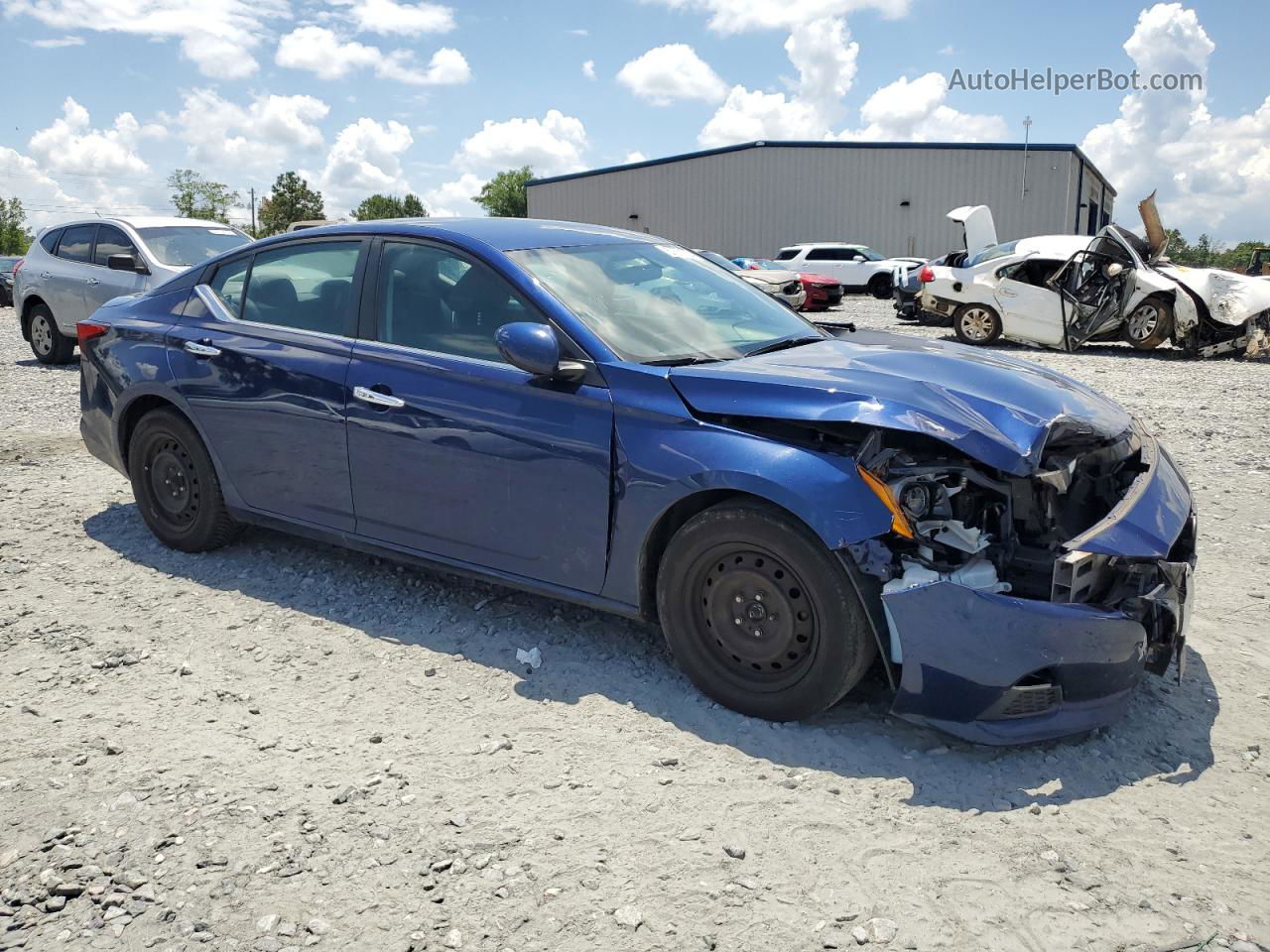 2020 Nissan Altima S Синий vin: 1N4BL4BV6LN309145