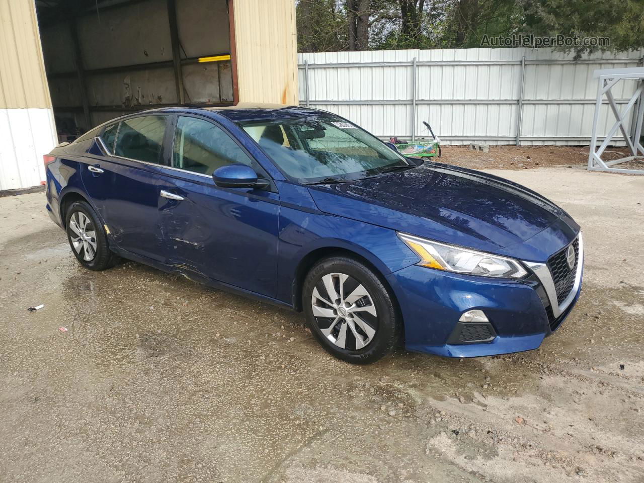 2021 Nissan Altima S Blue vin: 1N4BL4BV6MN361585