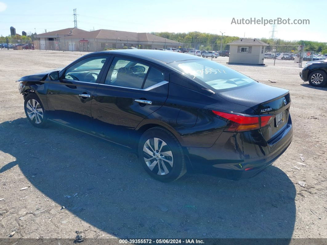 2021 Nissan Altima S Fwd Черный vin: 1N4BL4BV6MN412891