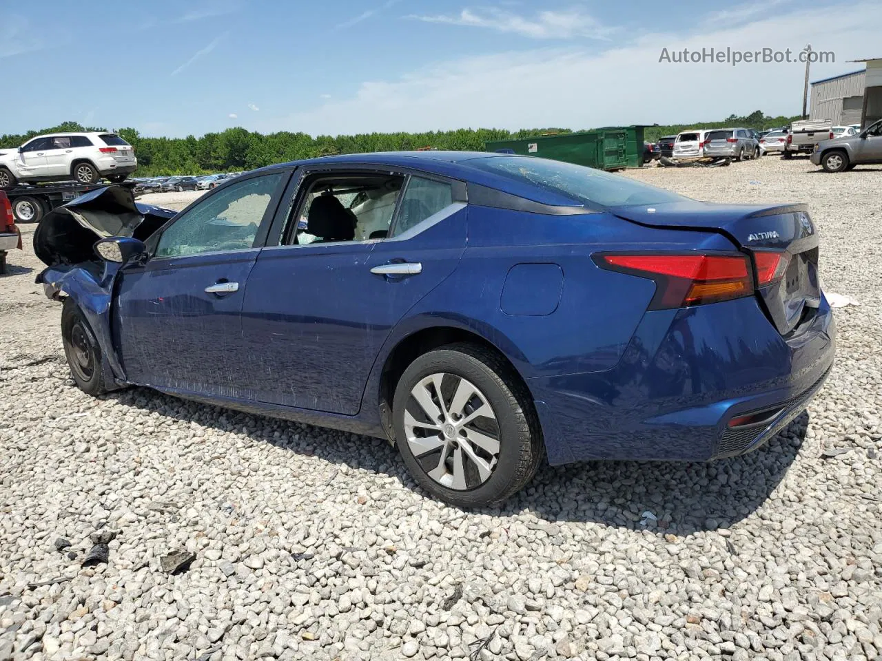 2019 Nissan Altima S Blue vin: 1N4BL4BV7KC107456