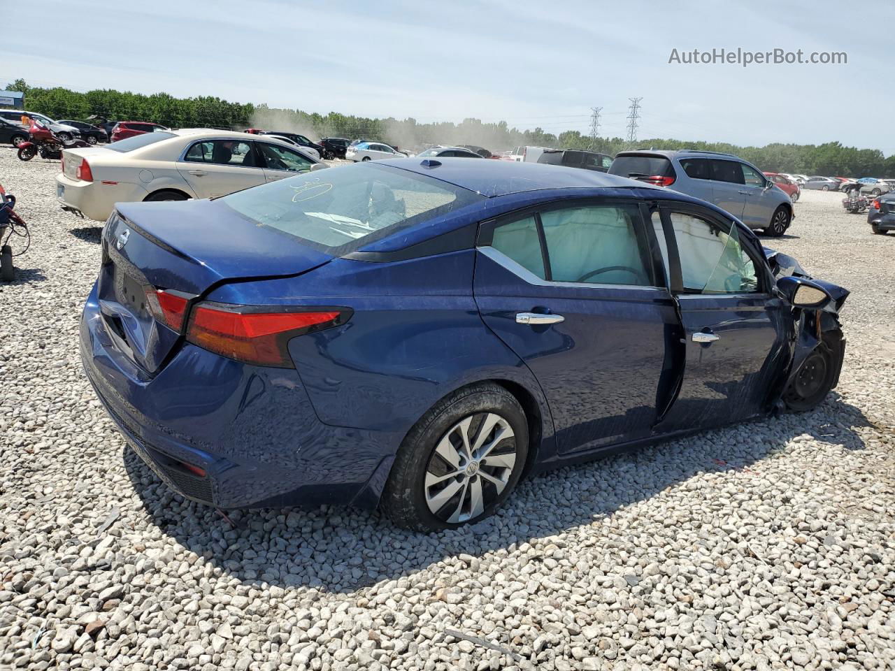 2019 Nissan Altima S Blue vin: 1N4BL4BV7KC107456