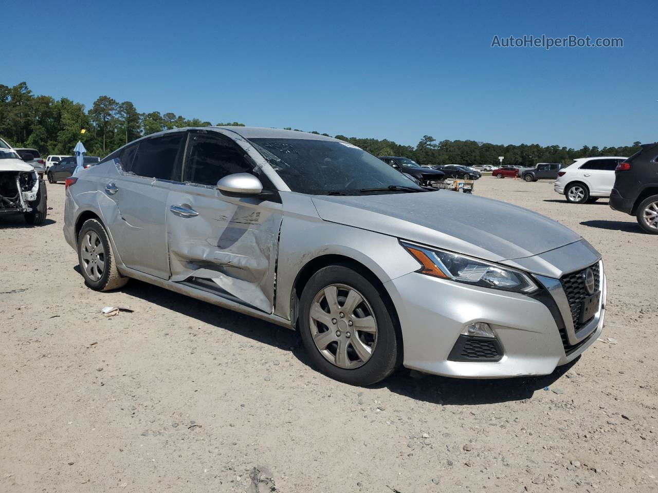 2019 Nissan Altima S Silver vin: 1N4BL4BV7KC155491