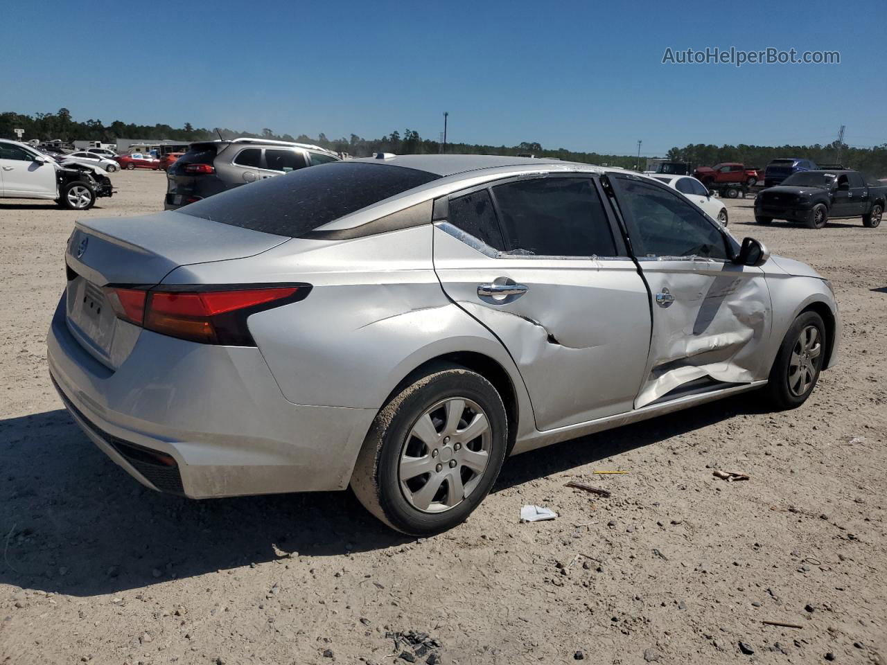 2019 Nissan Altima S Silver vin: 1N4BL4BV7KC155491