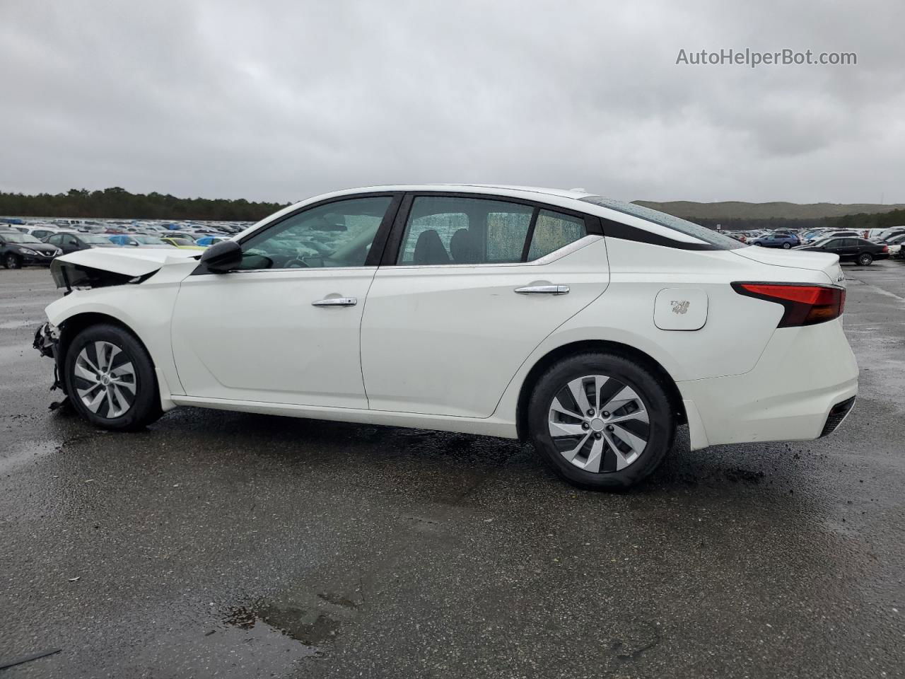 2019 Nissan Altima S White vin: 1N4BL4BV7KC250164