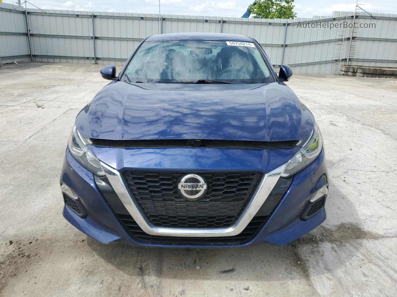 2019 Nissan Altima S Blue vin: 1N4BL4BV7KN311422