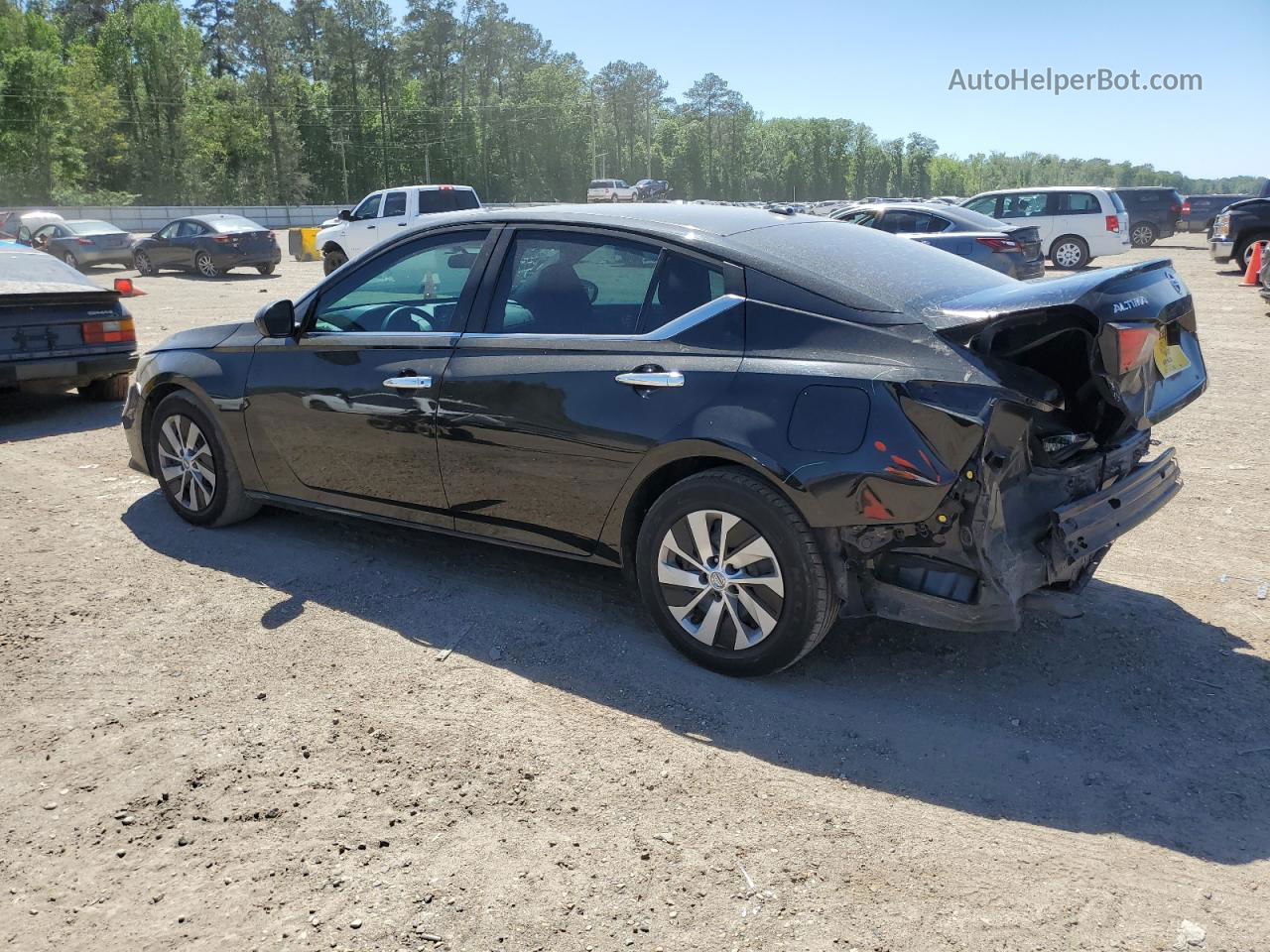 2020 Nissan Altima S Черный vin: 1N4BL4BV7LC126283