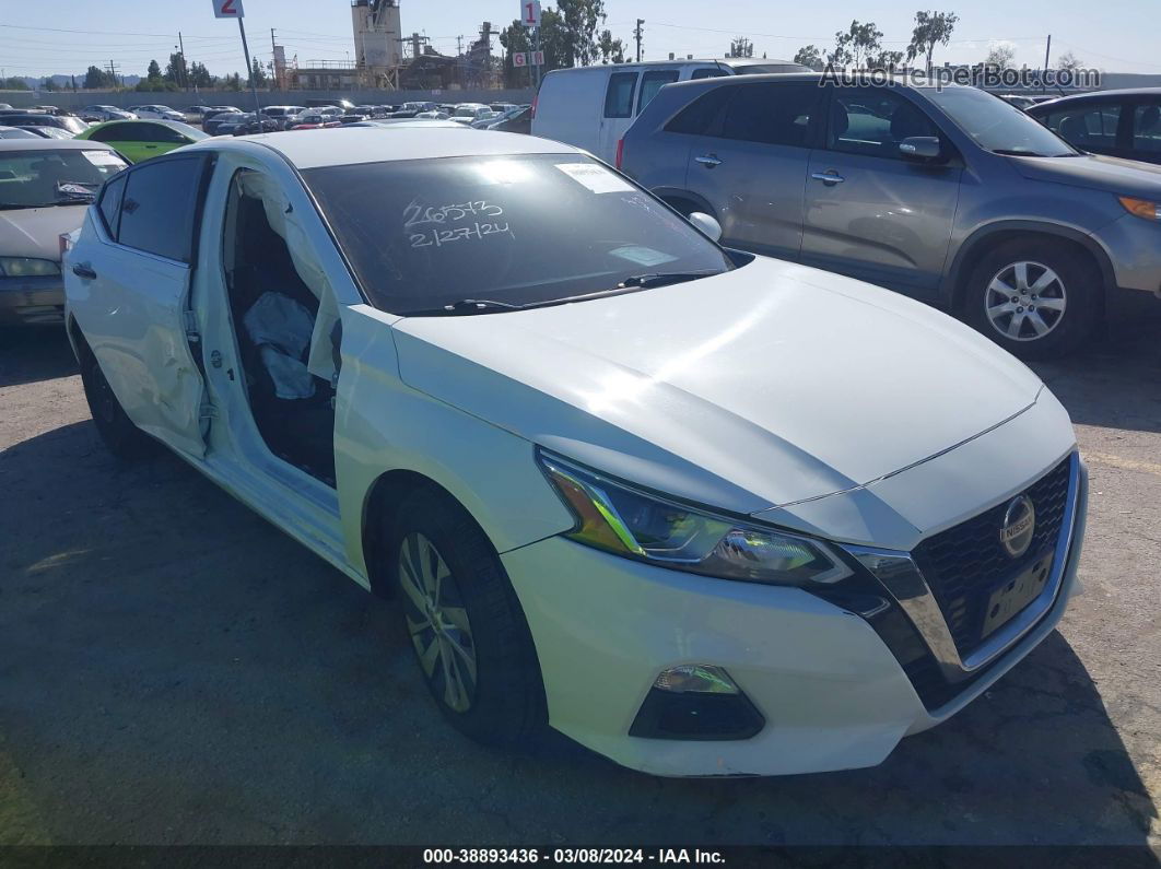 2020 Nissan Altima S Fwd White vin: 1N4BL4BV7LC144427